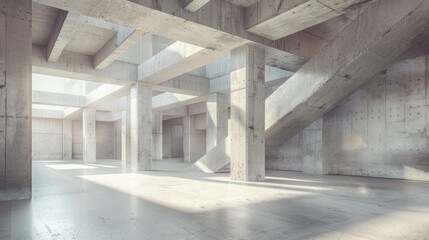 Canvas Print - Concrete Structure