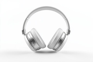 Modern Wireless Headphone Mockup Isolated created with Generative AI