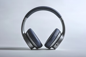 Modern Wireless Headphone Mockup Isolated created with Generative AI