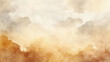 © Volodymyr - Watercolor abstract background with muted earthy tones of brown, ochre, and beige, creating a warm and natural texture.