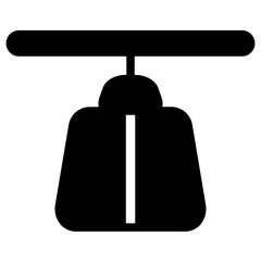 Poster - Bag Boxing Sport Glyph Icon