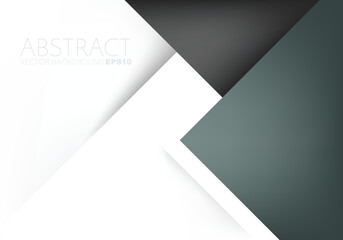 Aufkleber - graphic geometric triangle overlap vector layer background for text and message design
