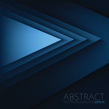 graphic geometric triangle overlap vector layer background for text and message design
