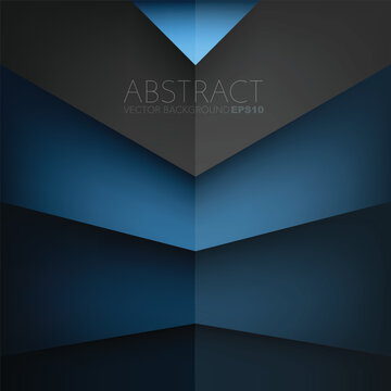 graphic geometric triangle overlap vector layer background for text and message design
