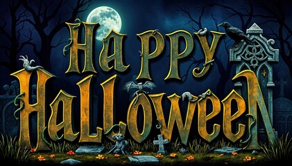 halloween party background. halloween scene. scary halloween background. happy halloween text. halloween party invitation. halloween party poster. halloween wallpaper FHD. 2k. 4k. 8k. art. design.