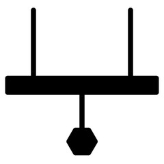 Sticker - Football Goal Sport Glyph Icon