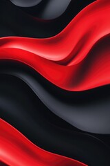 Poster - Red and Black Abstract Background