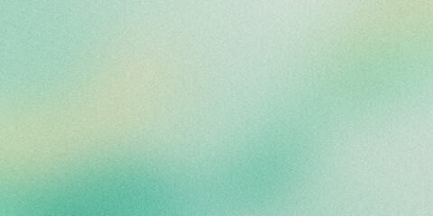 Aufkleber - Grainy texture background, featuring with beige green colors with noise texture effect. Ideal for use as a backdrop, header, poster, banner, cover design