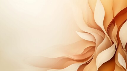 Abstract Swirling Pattern in Warm Tones