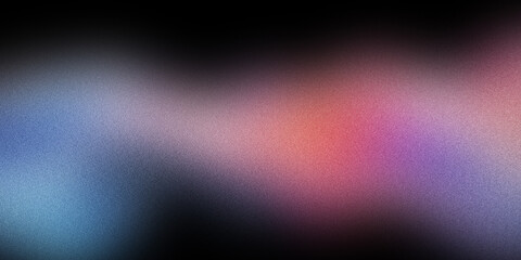 Poster - abstract grainy texture background with noise effect color flow, use for backdrop header poster banner cover design
