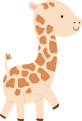 Wall Mural - Childish Cute Giraffe