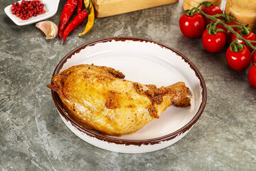 Sticker - Roasted chicken leg with spices