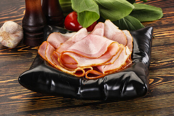 Poster - Italian sausage Prosciutto cotto ham