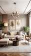 © MrMachyH - minimalist living room with a sophisticated, beautiful design.