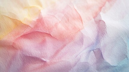 Soft, colorful watercolor texture with gentle gradients and subtle paper wrinkles.