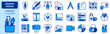 © spiral media - Icons in two colors about graphic design
