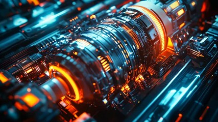 Poster - Generic abstract technology device