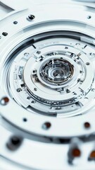 Poster - White generic high tech mechanical device