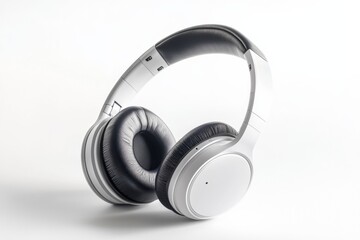 Modern Wireless Headphone Mockup Isolated created with Generative AI