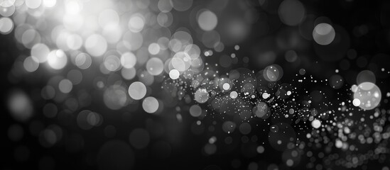 Poster - bokeh monochrome for background