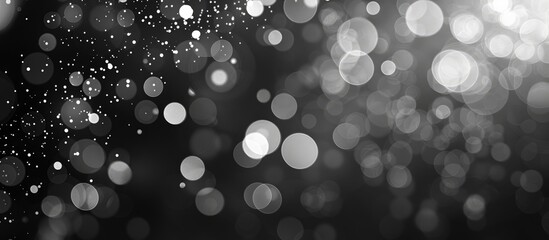 Poster - bokeh monochrome for background