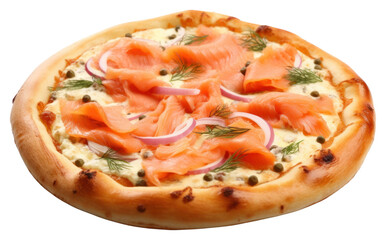 Sticker - PNG Pizza food salmon prosciutto.