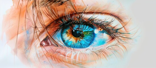 Wall Mural - Beautiful Eye Of Woman