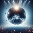 © Wahyu - Disco ball with bright rays