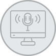 © Haris - Podcast Vector Icon Design