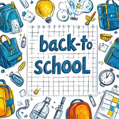 Poster - Back to School Illustration