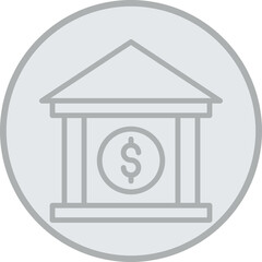 Poster - Bank Vector Icon Design