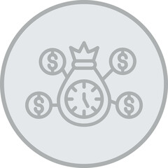 Poster - Investment Timing Icon Design