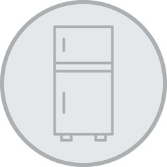 Canvas Print - Fridge Icon Design