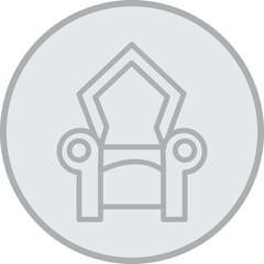 Sticker - Throne Icon Design