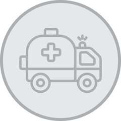 Wall Mural - Ambulance Icon Design