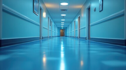 Poster - Hospital Hallway