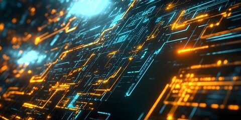 Poster - Abstract Circuitry Design