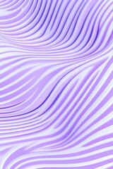 Poster - Abstract purple background with smooth wavy lines creating a dynamic fluid design, perfect for modern digital or print projects.