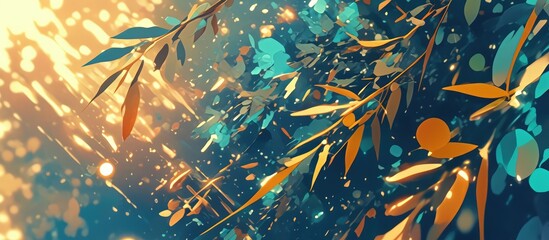 Poster - Abstract Nature Inspired Bokeh Artwork