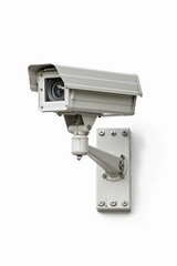 Poster - A security camera mounted on the side of a wall, ready for surveillance