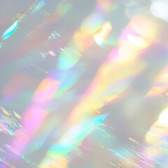 Sticker - Abstract rainbow light