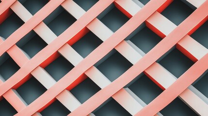 Poster - A minimalist geometric pattern
