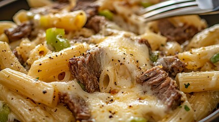 Italian pasta with beef