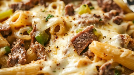 Wall Mural - Italian pasta with beef