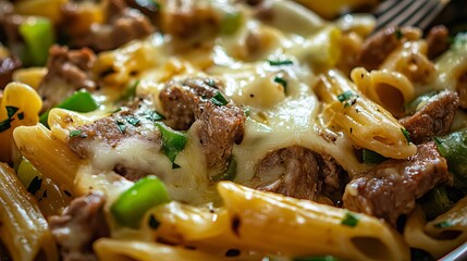 Wall Mural - Italian pasta with beef