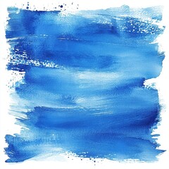 A vibrant blue watercolor background ideal for creative projects, designs, or as a calming backdrop.