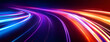 © Mahmud - Neon Light Streaks and Futuristic Speed Concept - Abstract Background