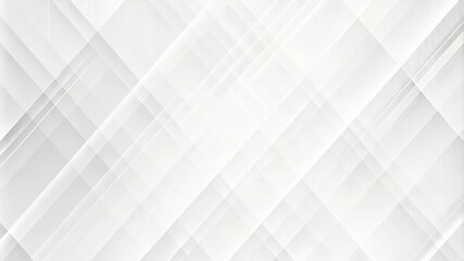 Poster - Gray and white diagonal line architecture geometry tech abstract subtle background illustration. Grey-white abstract background paper shine and layer element for presentation design.