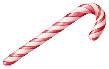 Wall Mural - png candy cane confectionery red white background.