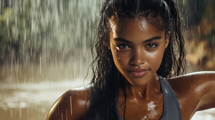 girl in the rain 1